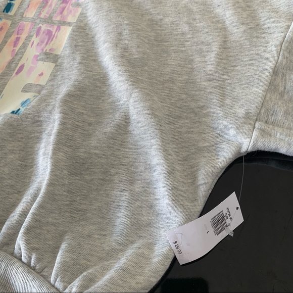 OLD NAVY grey crop sweatshirt - Picture 8 of 11